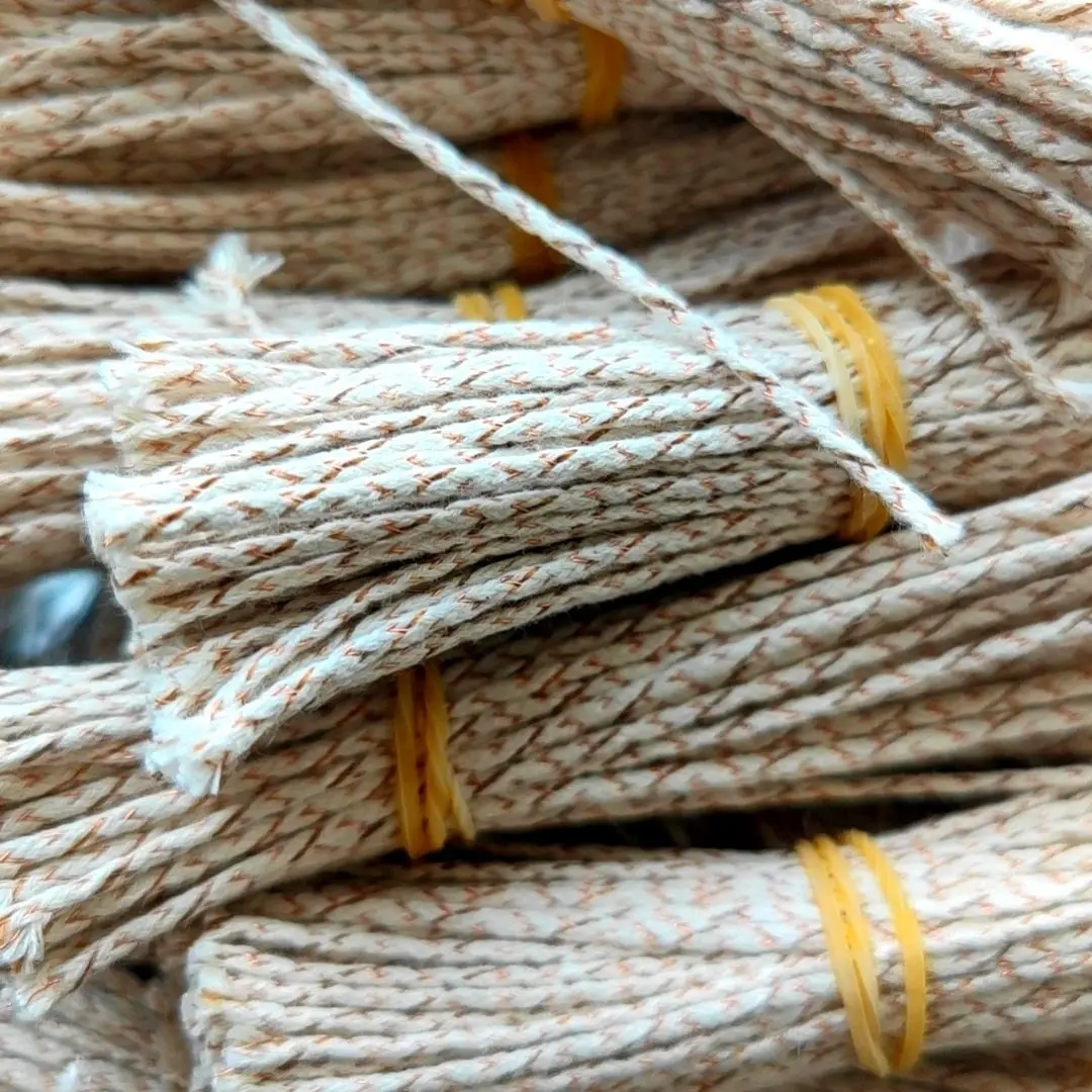 500pcs Copper Wired Cotton Core Wicks For Zippo Zorro Kerosene Petrol Lighter DIY Repair Replacement Bulk Accessories Wholesale