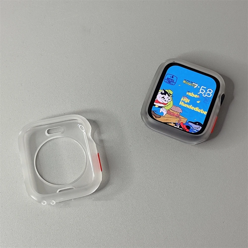 シリコンバンパーケース,アップルウォッチ用,キュート,韓国,シリコン,シンプル,ソフトケース,49mm, 41mm, 40mm, 44mm, 42mm, 38mm,シリーズ9 8、7、6、5