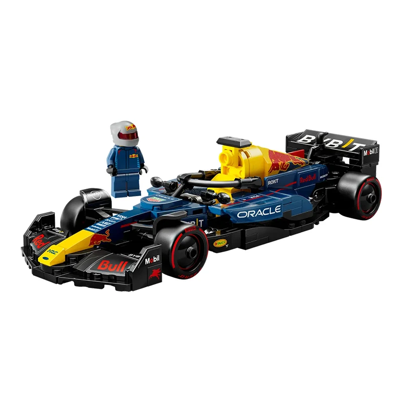Lego Speed 77242 Ferrari SF24 Red Bull Racing RB20 Mercedes AMGF1 KICK Sauber Racing Building Block Игрушки для мальчиков и девочек