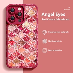Deluxe Case For iphone 15 14 13 12 11 Pro Max X XR Xs Silicone Advanced Cell Phone Protective Cover Anti-fall Shiny Shells