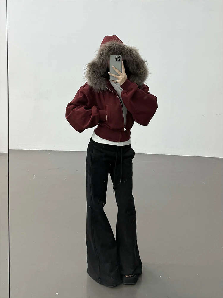 R Pte ort رقيق طوق هوديي Jaet المرأة الخريف الشتاء ملابس داخلية سليم صالح متعدد الوظائف البلوز معطف تخفيف Sle #1