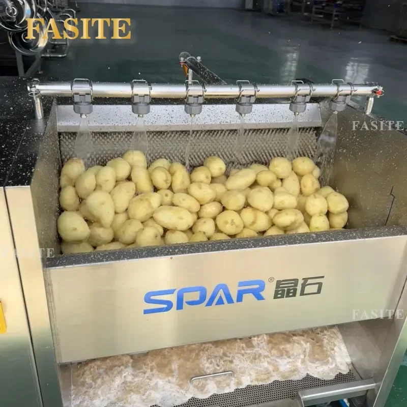 For Taro Potato Peanut Lettuce Peeling Machine Automatic Vegetable Fruit Skin Remover Cleaning Equipment Kitchen Tool