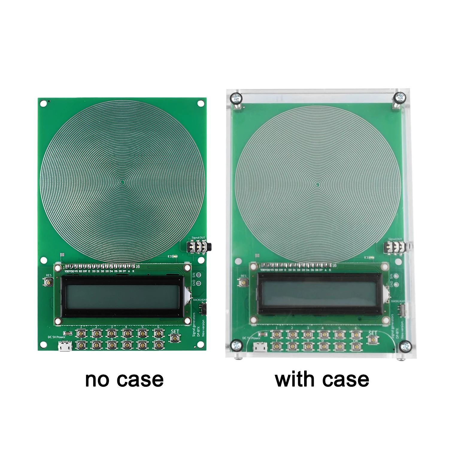 Adjustable 0.1Hz-100000Hz 7.83HZ Schumann Resonance DC 5V Ultra-low Frequency Pulse Wave Generator Audio Resonator