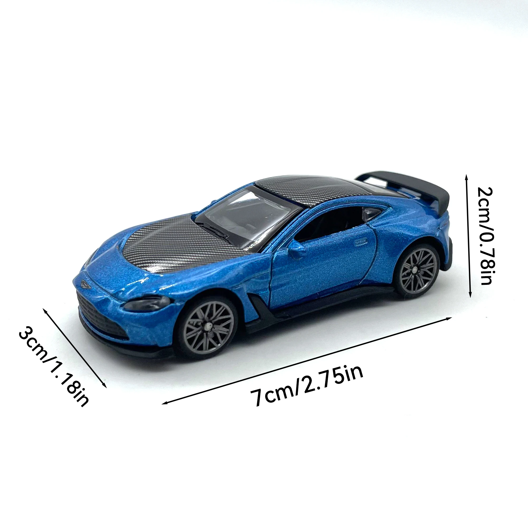 1:64 scale Aston Martin (V12) alloy car model creative collection ornaments toys