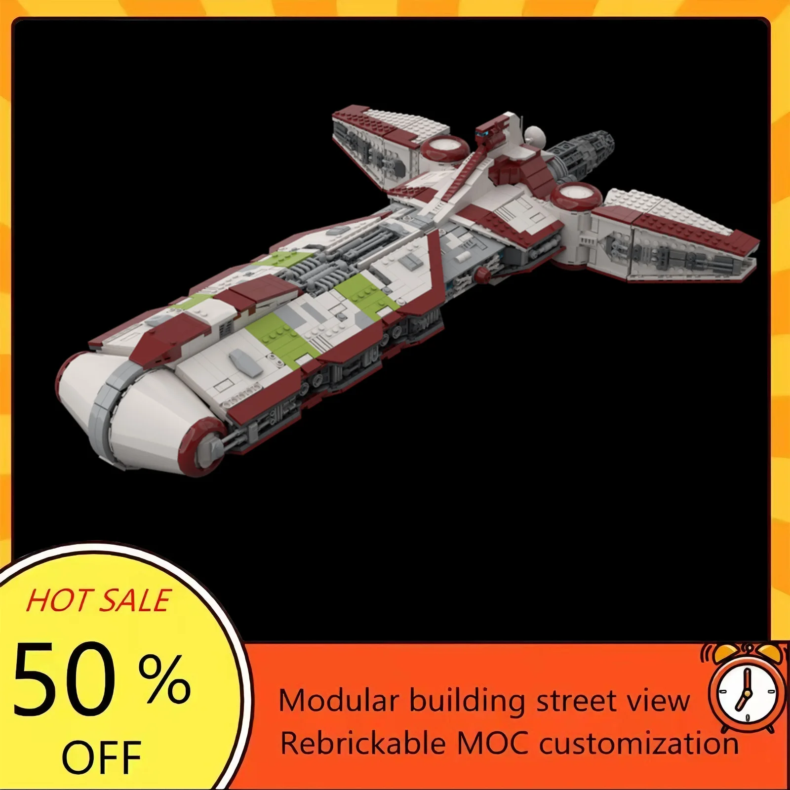 

3026PCS Popular Space War Movie Model MOC Building Bricks Spaceship Modular Technology Gifts Holiday Assemble Children Toy Suit