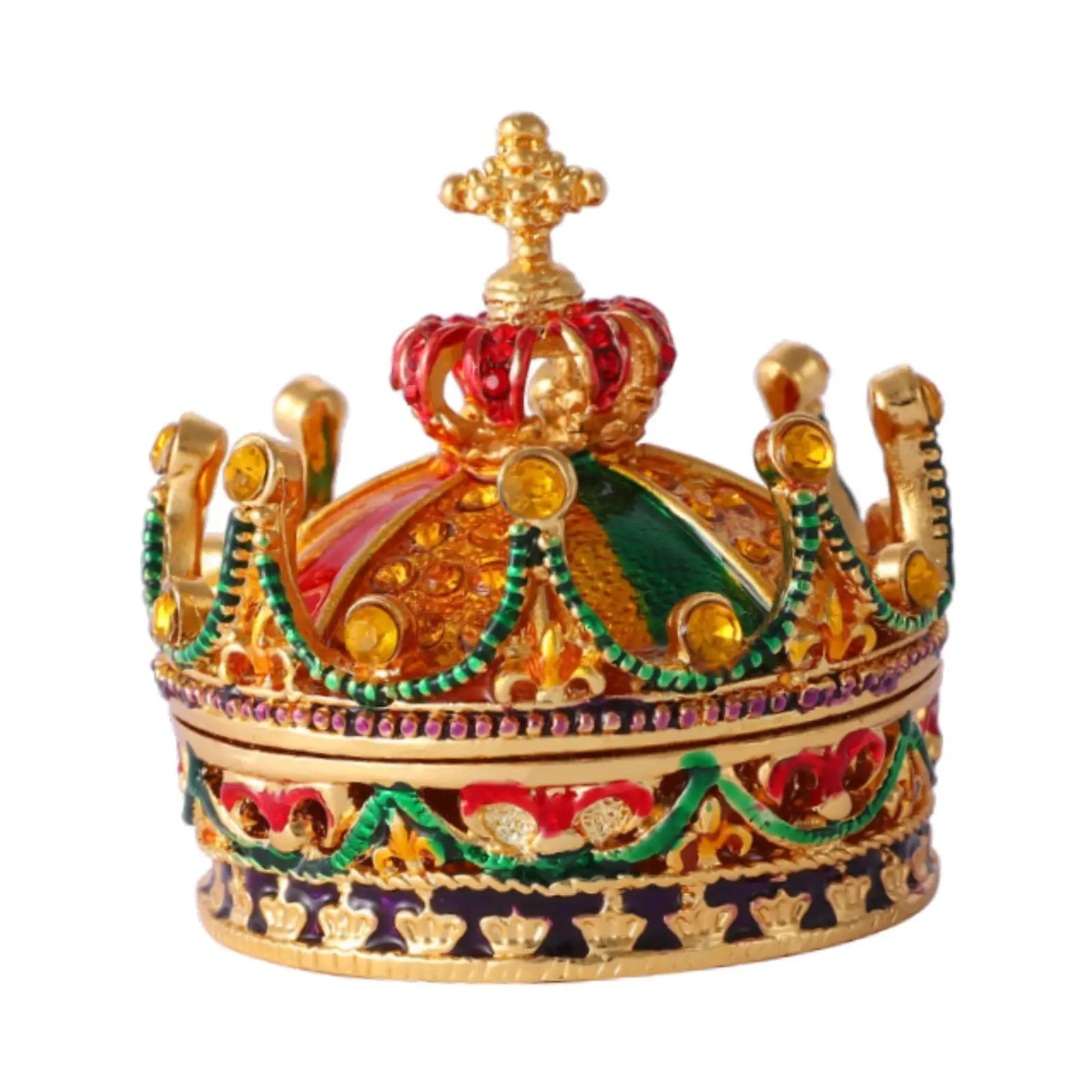 Tiara Crown Jewelry Box Jewelry Storage Box for Bracelet Charm Earrings Stud