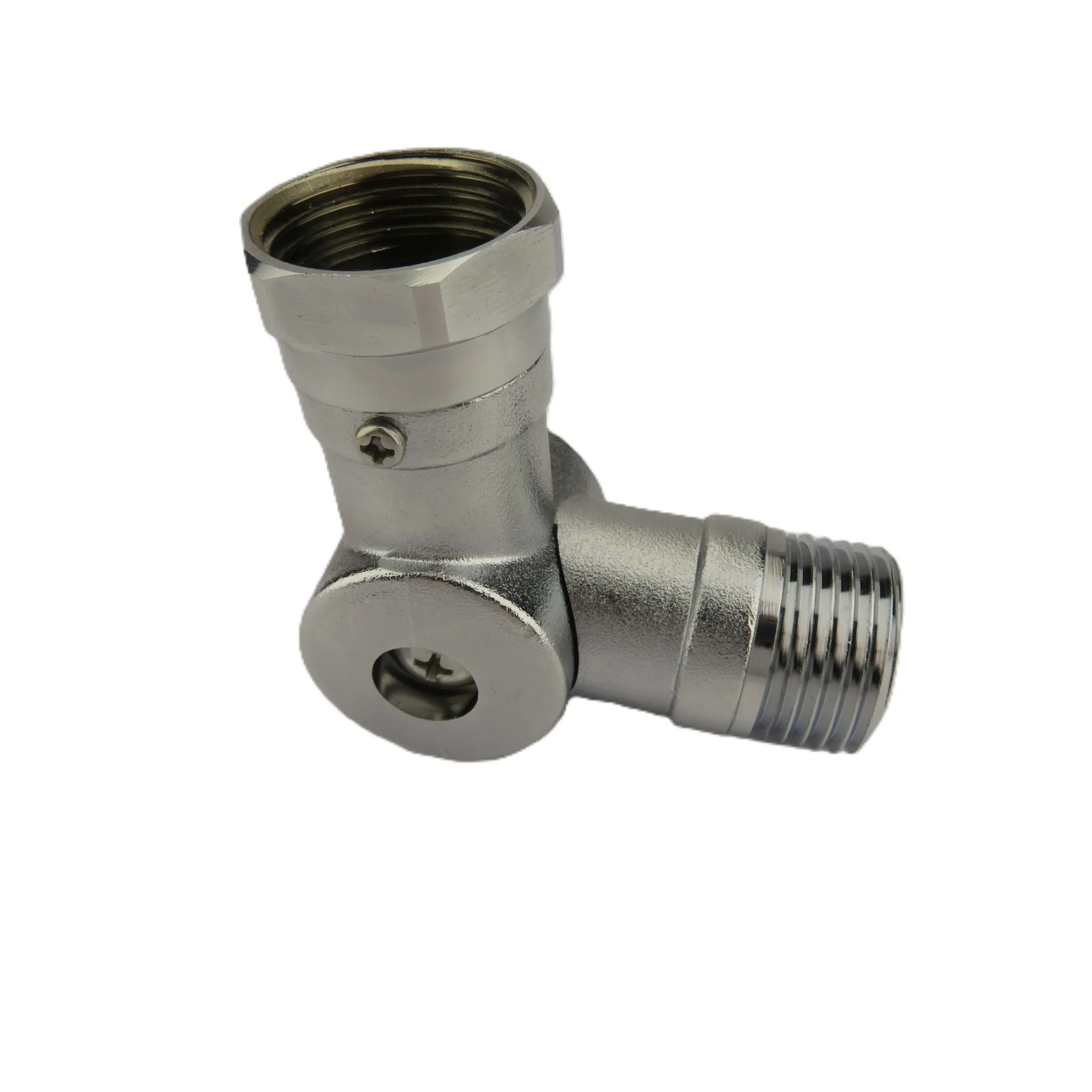 Brass Swivel Connector 3/4 Inch NPT 180 Degree Articulation 360 Degree Rotation for RV Washer Hose Connections
