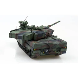 Diecast 1:72 Scale German Leopard 2A7PRO Main Battle Tri-color Camouflage Tank Finished  Militarized Combat Track Tank Model