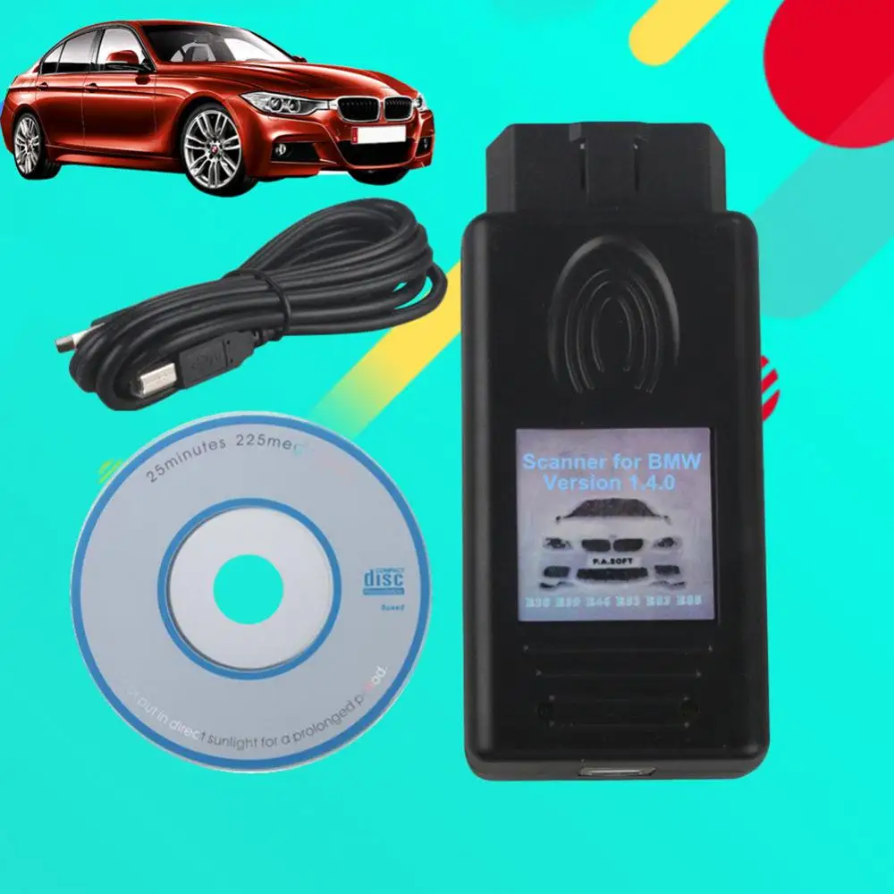 Diagnostic Never Locking 1.4.0 Version Auto Scanner Tool for BMW E38 E39 E46