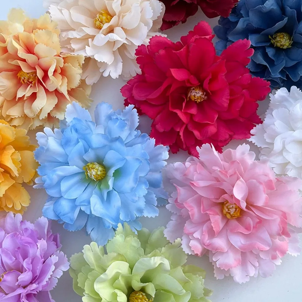 

12cm Artificial Peony Flowers High Quality Hot sales For Wedding Bridal Party Christmas Home Decoration Garden Arches Party DIY