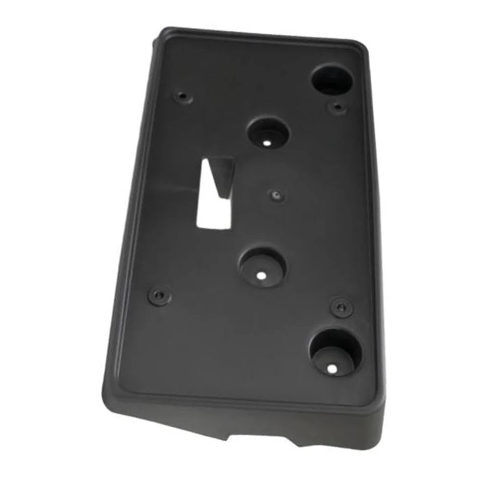 ل 2009 2010 2011 2012 تشيفي ترافيرس المصد الأمامي للسيارة إطار لوحة الترخيص قوس ABS مع 4 مسامير 25826201 GM1068142 #6