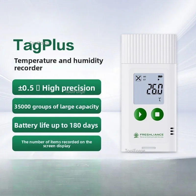 Temperature and Humidity Recorder Can Export Data Cold Chain Transportation Temperature Recorder