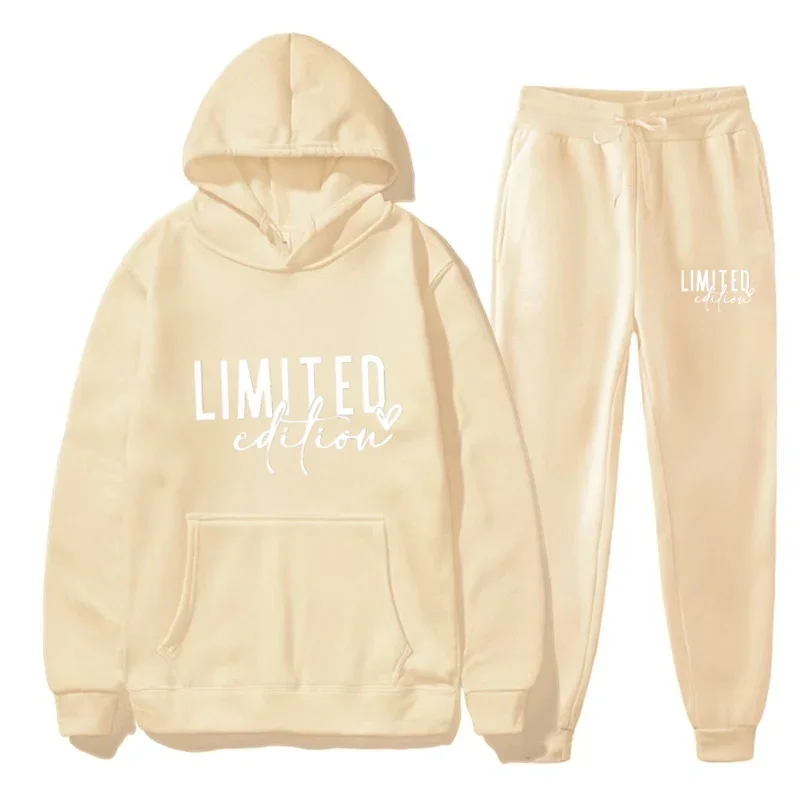 2025 بدلة رياضية رجالية مقنعين البلوز + Sweatpants 2 قطعة مجموعات بدلة رياضية عادية عداء ببطء رياضية 2 قطعة مجموعات ملابس الشارع الذكور