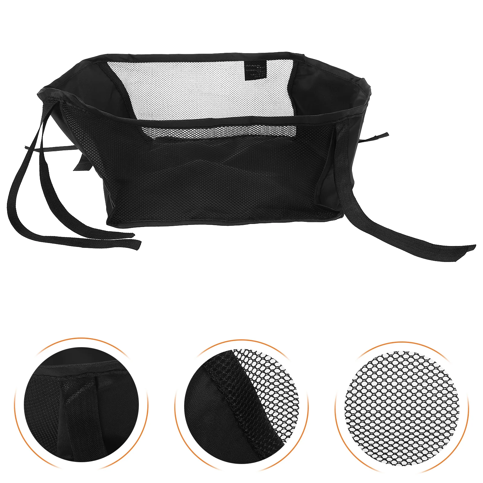 

Baby Stroller Bottom Basket Universal Storage Bag Multipurpose Organizer for Milk Bottle Diaper Outdoor Travel