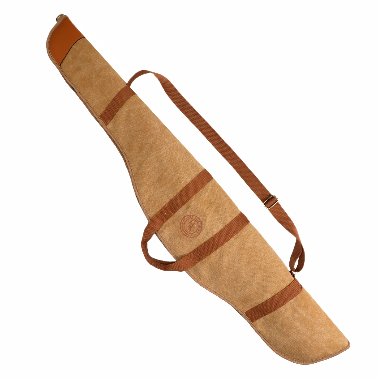 Tourbon Hunting 52 Inches Rifle Slip Canvas Shooting Gun Case Thick Padded Gun Protection Carry Range Bag Carrier Accessories