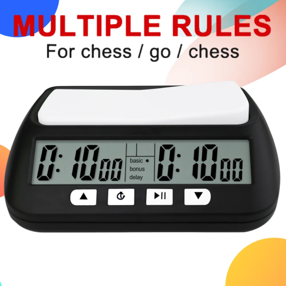 

Профессиональная настольная игра, секундомер, счетчик часов для соревнований, портативные шахматные часы, цифровые для международных шахмат