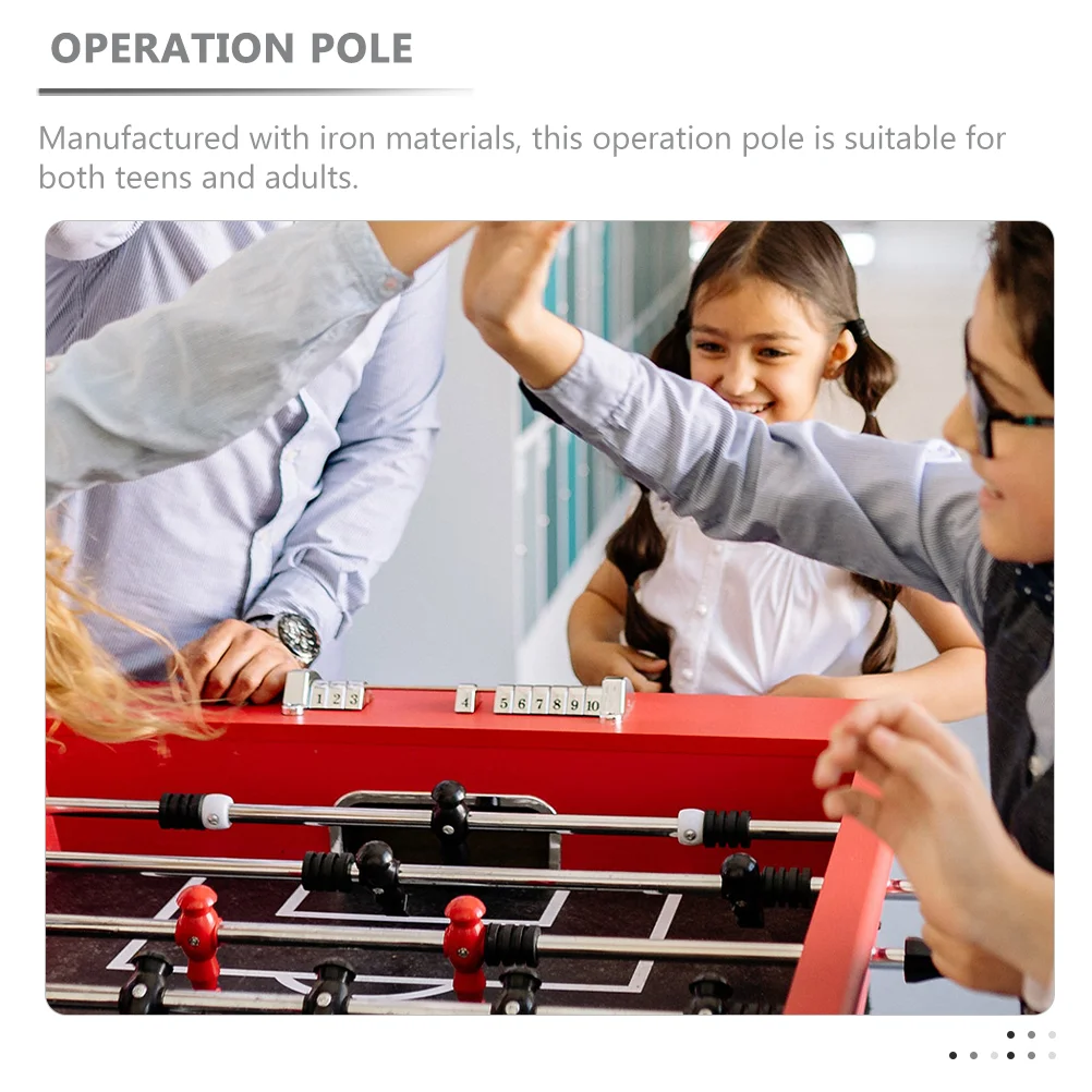 2 قطعة آلة فووسبالل الجدول كرة القدم قضيب استبدال ملحقات كرة القدم ملحق مكتب العرض جزء