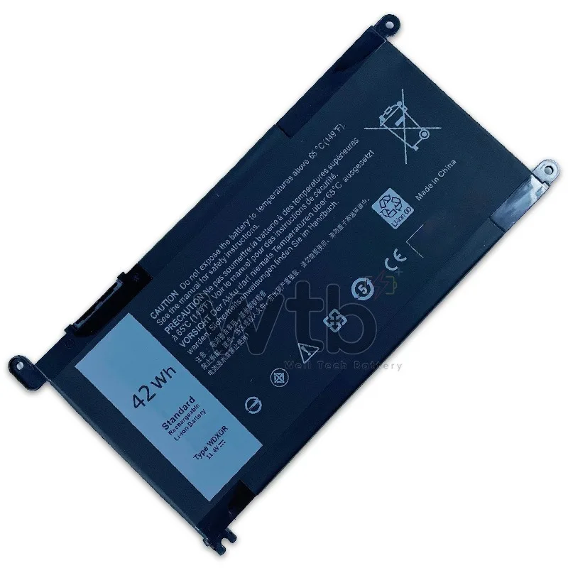 2026 New High-quality 11.4V 42Wh   Battery for Dell Inspiron 14 7560 7460 7572
