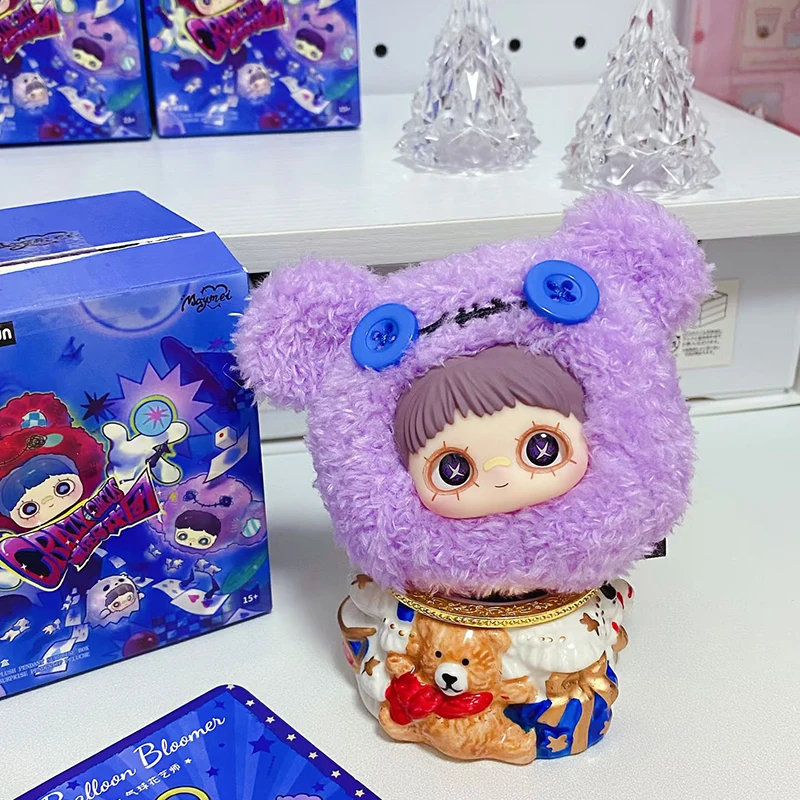 

Подлинная Maymei Crazy Circus слепая коробка плюшевая кукла Kawaii кукла рюкзак кулон для девочек Коллекционная игрушка Рождественский подарок