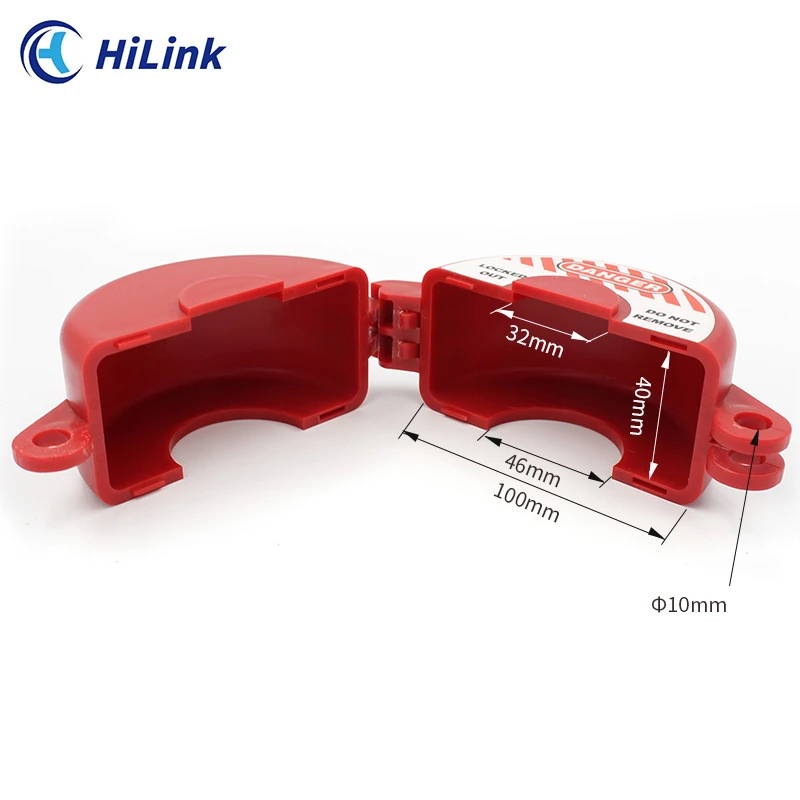 Air Gas Source Cylinder Tank Lockout,No Metal Corrosion Pneumatic Lockout Device For Hole Diameter Less Than 45mm