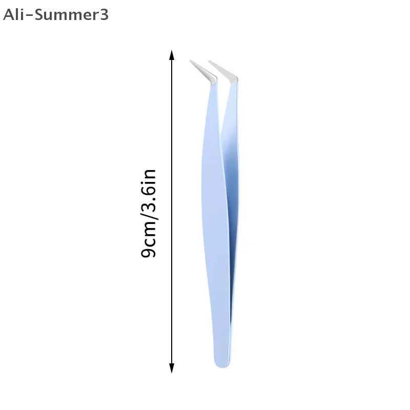 Pincettes d'extension de cils en acier inoxydable, pince précise 3D, outil d'extension de cils, outil de maquillage