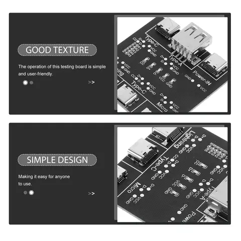 Testeur de câble USB pour le chargement de fil de données, détection de haute précision, conception sûre et robuste, Compatible avec le chargement du téléphone
