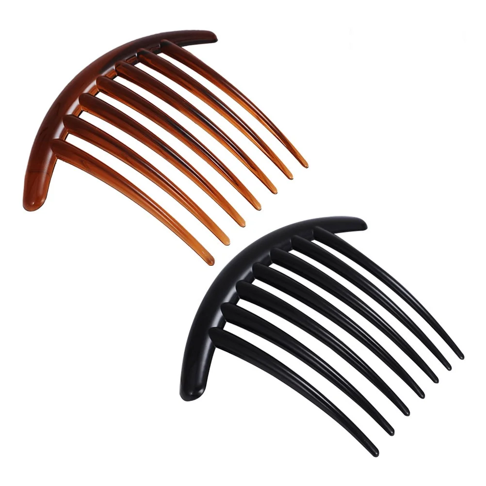 

20pcs Hair Combs Simple Hair Jewelry Inserted Comb Hair Accessories for Women ( Coffee)