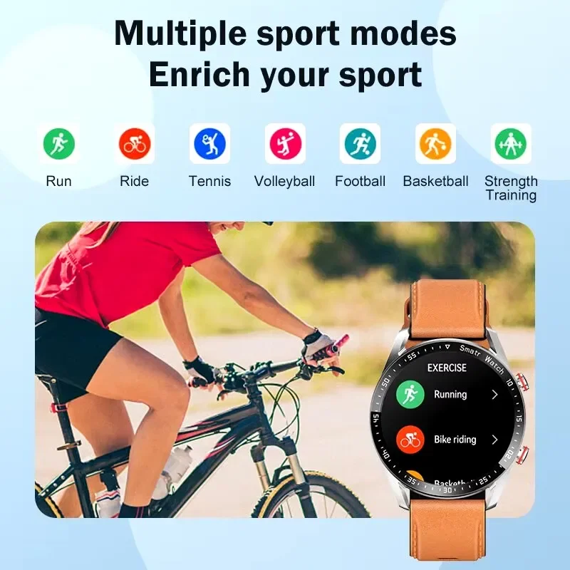 Xiaomi Mijia Smart Watch da uomo Bluetooth chiamata Sport Fitness Tracker braccialetto da donna cardiofrequenzimetro monitor del sonno quadrante personalizzato Smartwatch