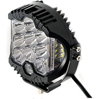 9 inch 75W LED Work Lamp Clear Lighting Amber Side Shooting  Driving Light  Motorcycle Lights
