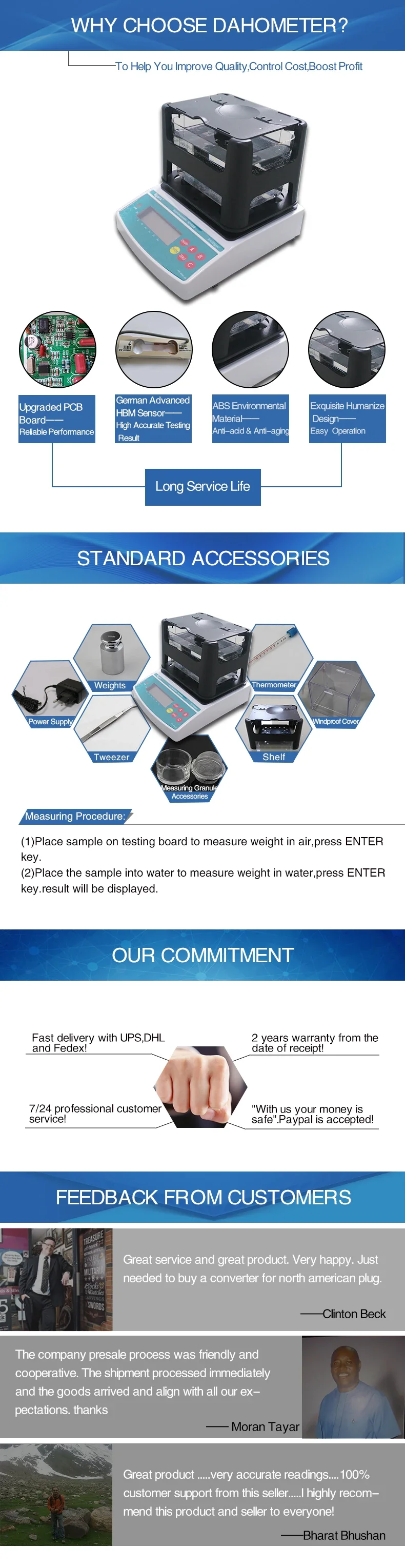 

AU-200ME High Precision Weight Resolution Solid Density Measuring Equipment for New Materials Researching Laboratory