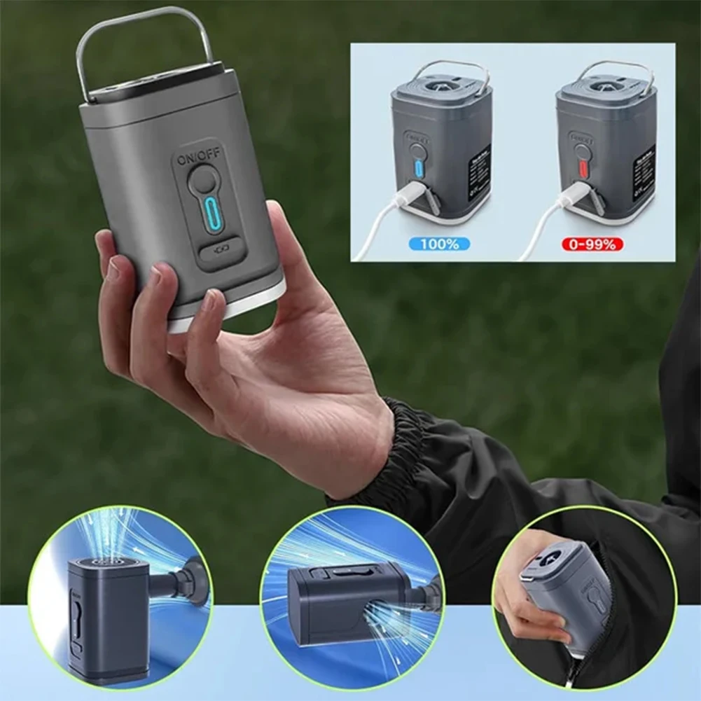 

Portable Electric Air-Pump Multifunctional 2-in-1 Outdoor Mini Inflator For Outdoors