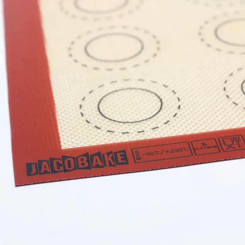 Fiber silicone pad Macaron baking pad, sugar flipping hand pad, non stick food grade silicone pad