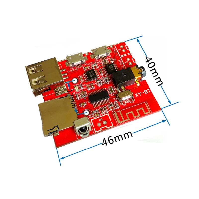 1/2~20/50Pcs Bluetooth MP3 Decoding Module Lossless Car Speaker Power Amplifier Modification 4.1 Audio Receiving Board