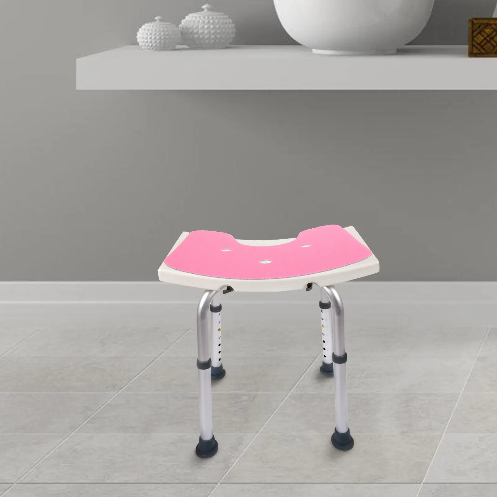 

Non-Slip Breathable Xpe Shower Seat Cushion for Bathroom Stools and Shower Chairs Ergonomic Comfort Pad for Seniors Bath Seat