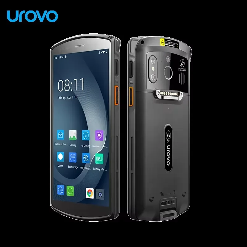 for UROVO DT50 Android 11 13 5G Network Barcode PDA Handheld Rugged Industrial Mobile Computer Scanner