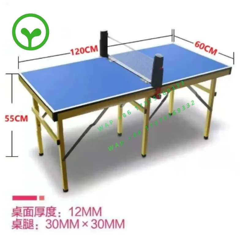 【Popular】Mini Foldable Indoor Table Tennis Table Small Portable Ping Pong Table