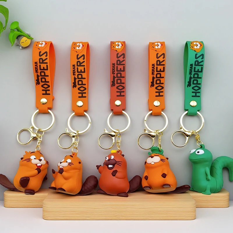 

Брелок-подвеска «Аниме Хопперс: Мэйбл» с мультяшными персонажами Мэйбл и Король Джордж, ПВХ-фигурка, брелок для рюкзака, сумки, подарок-сувенир