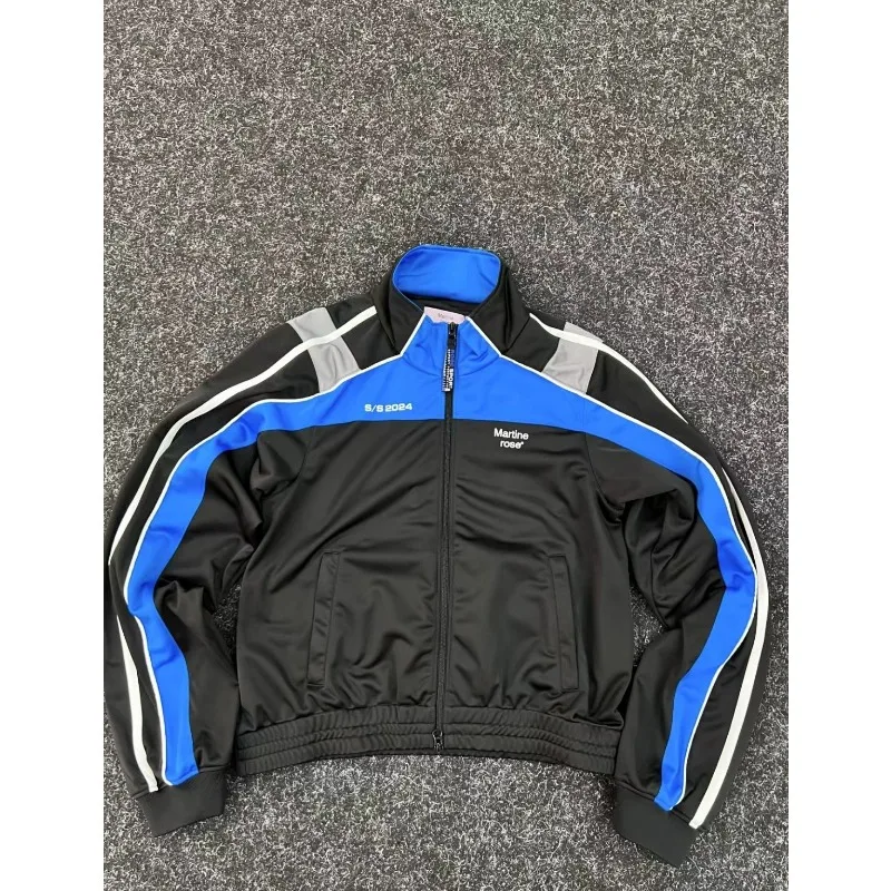 

25SS High Street Martine Rose винтажная повседневная куртка на молнии для мужчин и женщин повседневные модные пальто мужская одежда женская одежда