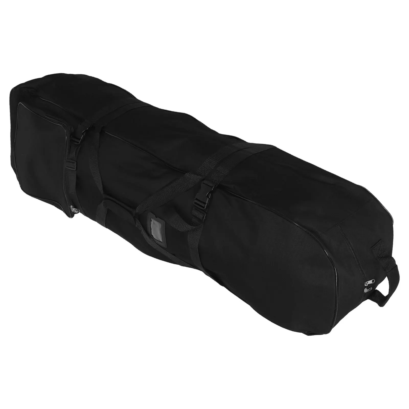 

Golf Travel Case Waterproof Durable Materials Reinforced Panels Full Set Clubs Accessories Spacious Compartment Effortless