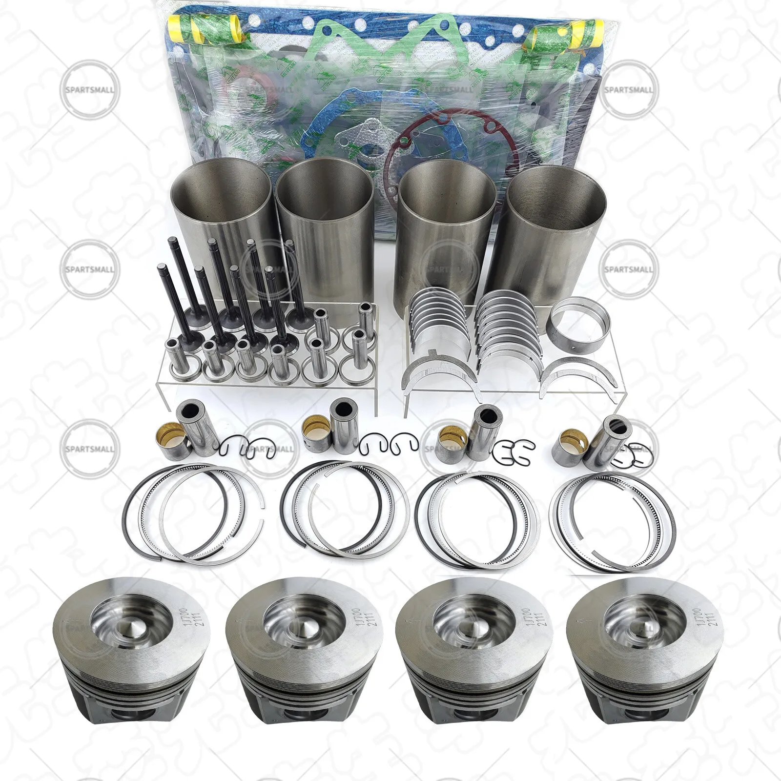 

Overhaul Rebuild Kit for Kubota V2607-DI-T-EUS Engine Bobcat T190 Loader