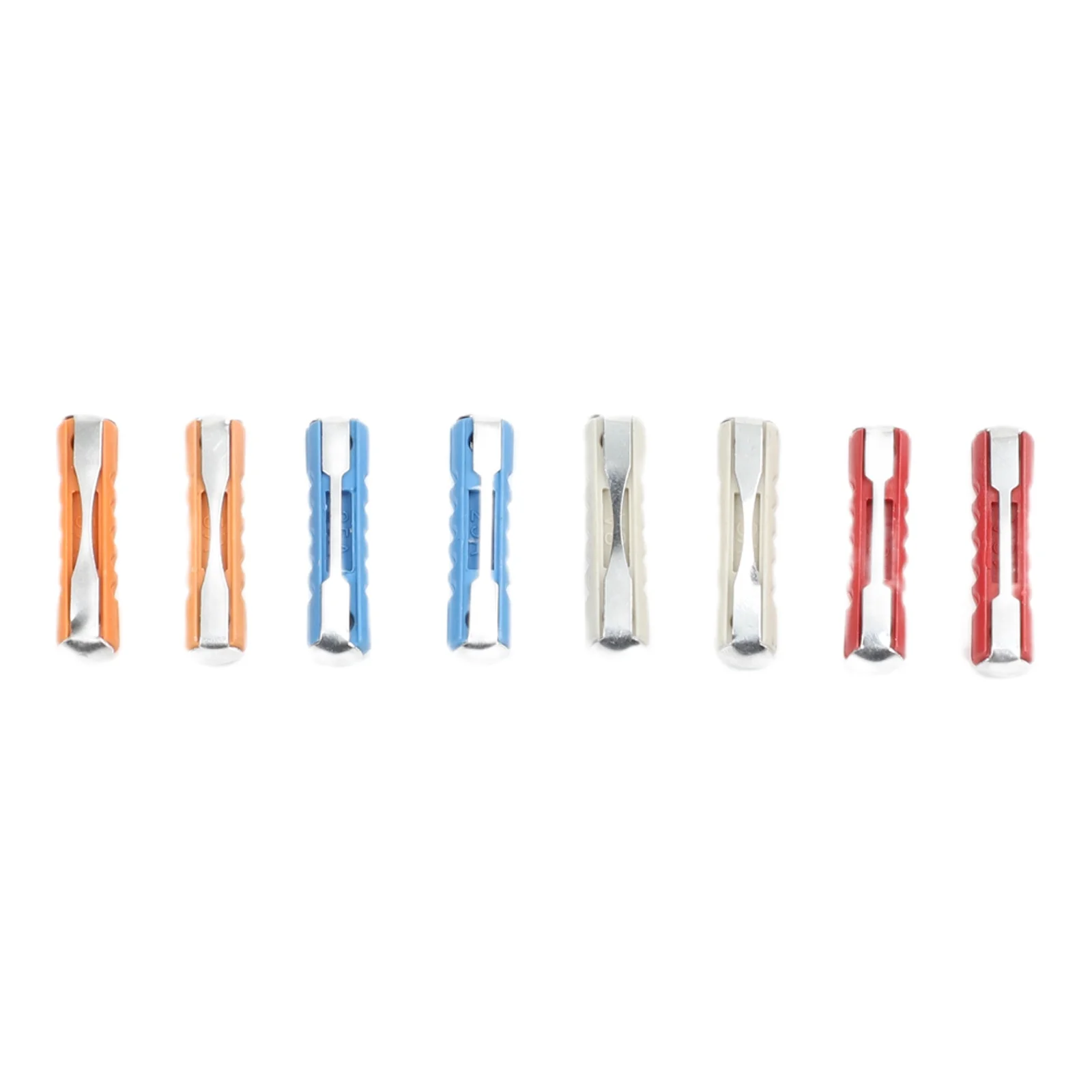 50 Pcs Classic Car Auto Fuses Ceramic For Torpedo Style Fuse Replacement Kit Set Automotive Accessories