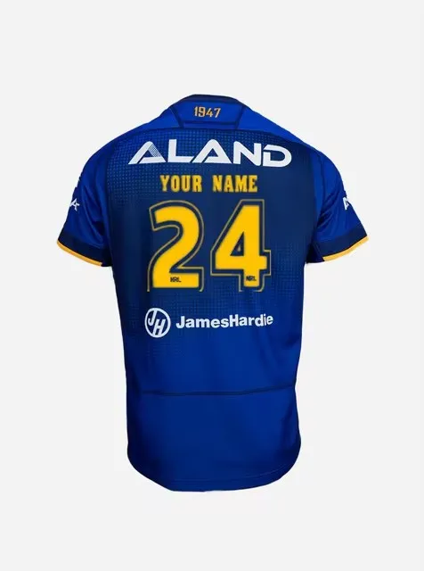 ДОМАШНЯЯ ФУТБОЛКА ДЛЯ РЕГБИ PARRAMATTA EELS 2025/2026 EELS МУЖСКАЯ ТРЕНИРОВОЧНАЯ ФУТБОЛКА SINGLET ШОРТЫ Размер: S-5XL