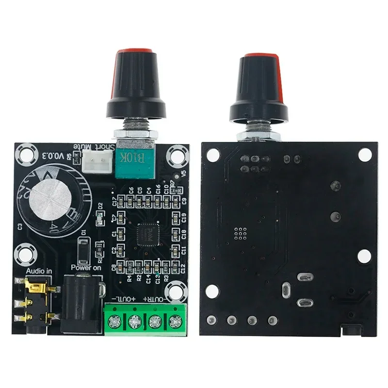 2 x 15W PAM8610 Class D Digital Dual Power Audio Amplifier Board 12V