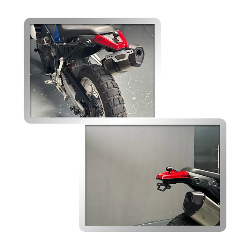 

Trending Motorcycle License Plate Bracket Clean Mudguard Eliminator For Aprilia Tuareg 660 2021-2024