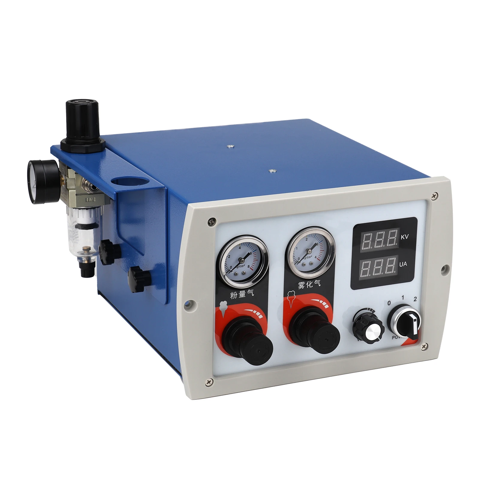 Unidade de pintura 603, máquina de revestimento em pó eletrostático, teste de laboratório, revestimento em pó eletrostático com copo aplicável para casa