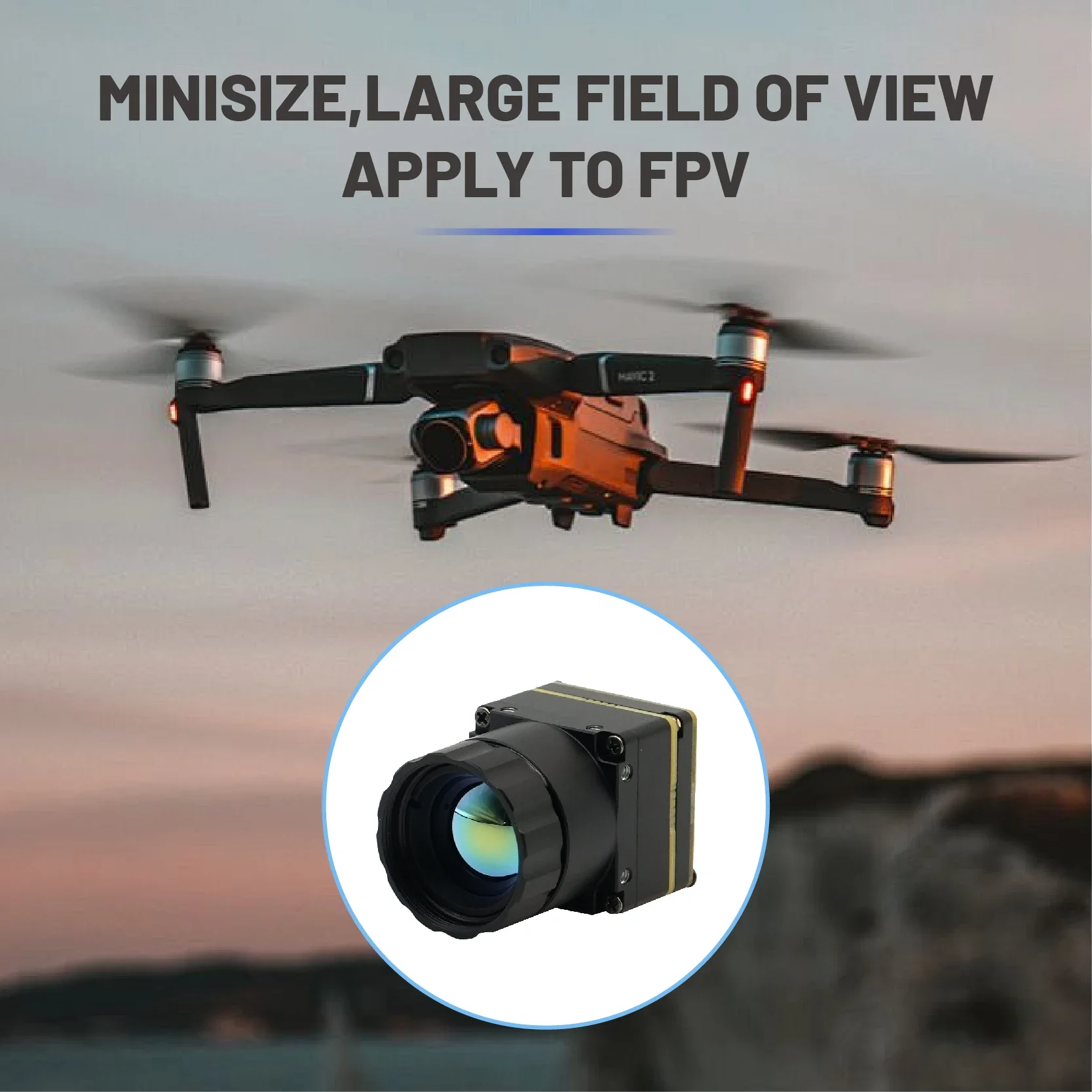 Lightweight Compact Outdoor Hunting Sport IR Thermal Module Mini 2 640 Night Vision Device Easy Carry Accessory