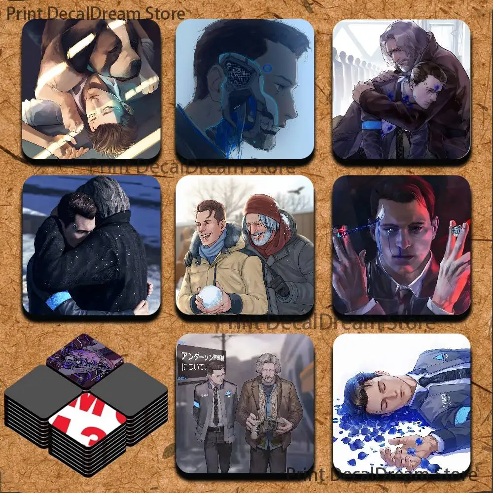 

Game D-Detroit Sublimation Magnet Cartoon Anime CuteFridge Magnets Personalized Sublimation Products for Kitchen