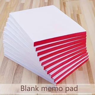 5Pcs Sketch Notebook Portable Blank Tearable Page Notepad Easy To Carry Sketch Pad For Beginner Creative Draft Note Taking