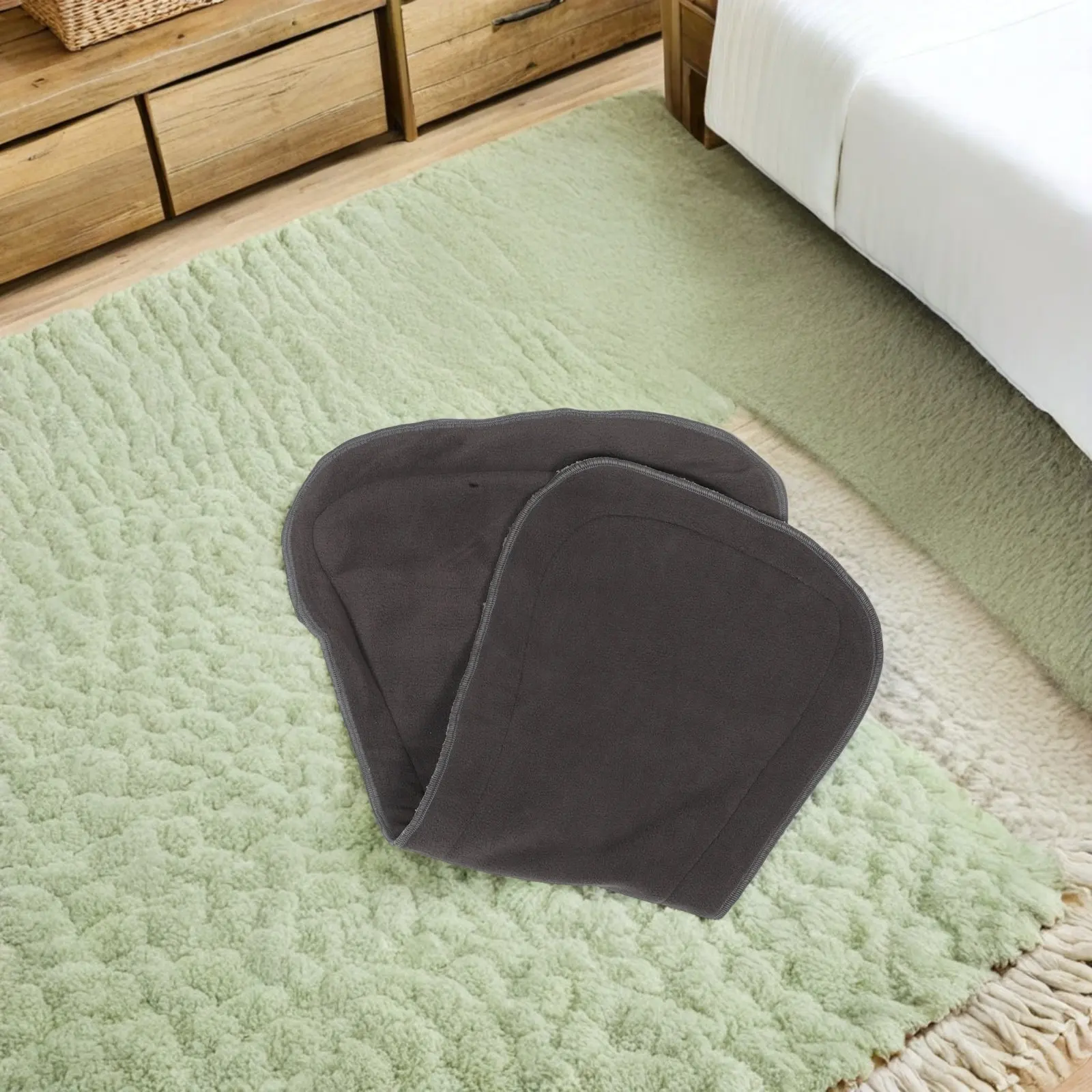 

Многоразовые вкладыши для подгузников для взрослых, увеличенные, мягкие, дышащие, моющиеся, для впитывания при недержании, тканевые прокладки-вкладыши 30x56 см для пожилых людей