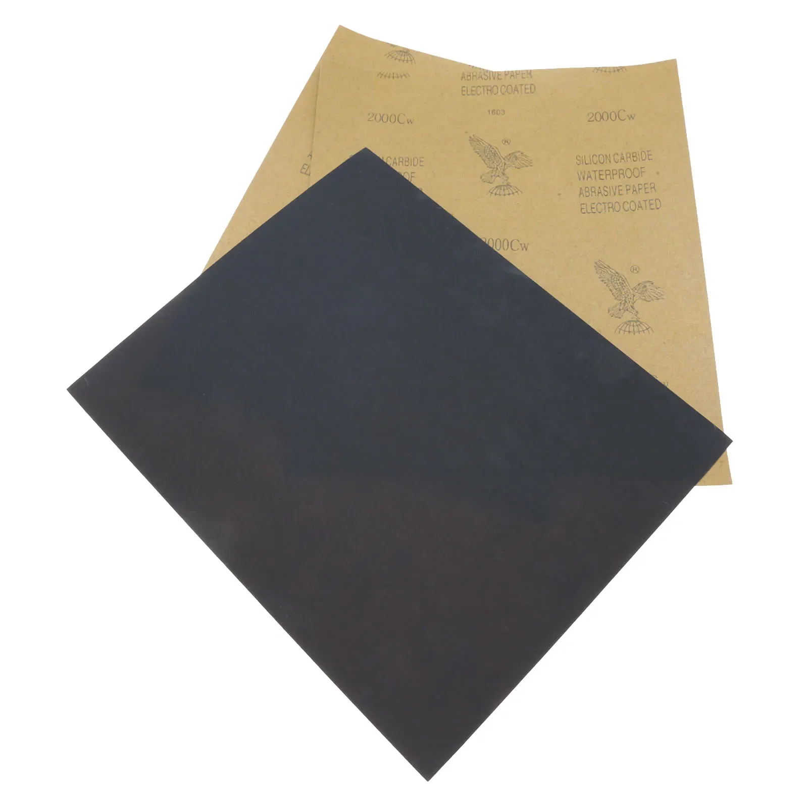 3 Sheets Sandpaper Waterproof Abrasive Paper Sand Paper Silicone Carbide Grinding Tool 28 x 23cm